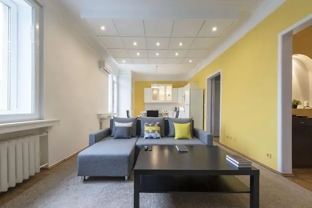 Luxury Apart Daire, 2 Yatak Odası, Executive Katı (7/2 Bolshaya Dorogomilovskaya st)