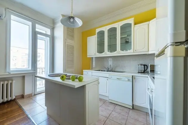 Luxury Apart Daire, 2 Yatak Odası, Executive Katı (7/2 Bolshaya Dorogomilovskaya st)