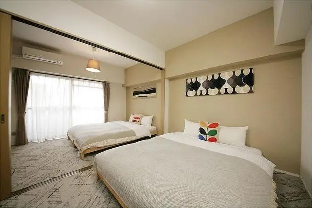 Family Oda, 2 Büyük (Queen) Boy Yatak, Sigara İçilmez, Mutfak (2 Queen Beds, 1 Double Bed)