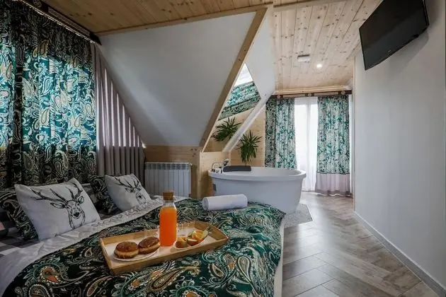 Superior Stüdyo Süit, Jakuzi, Dağ Manzaralı