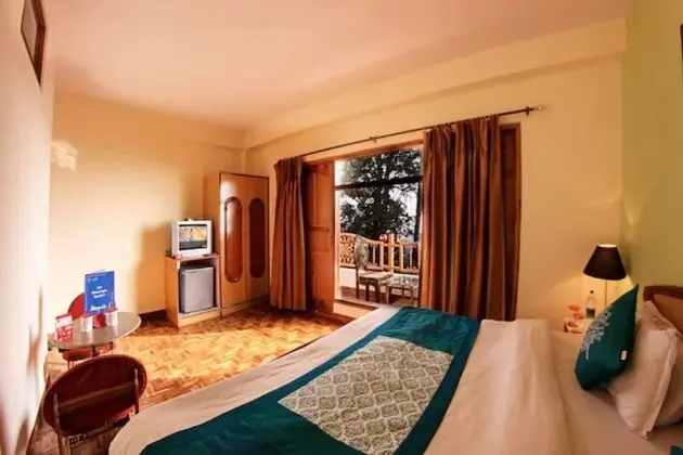 Deluxe Tek Büyük Yataklı Oda, Balkon, Dağ Manzaralı