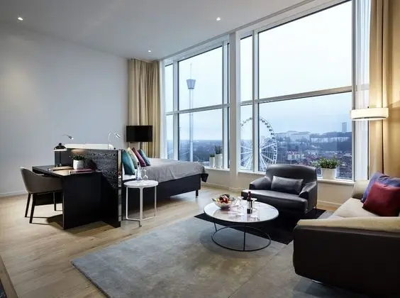 Deluxe Süit, 1 En Büyük (King) Boy Yatak, Şehir Manzaralı (Free Spa Access, Age limit 25 years)