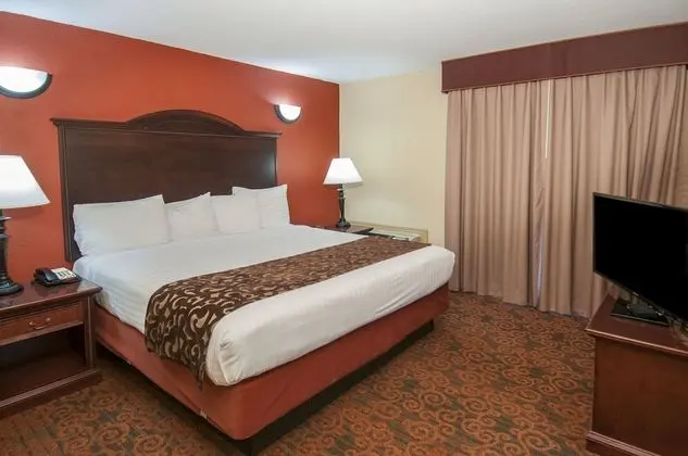 Executive King Suite/Separate Living Room & Full Size Bed