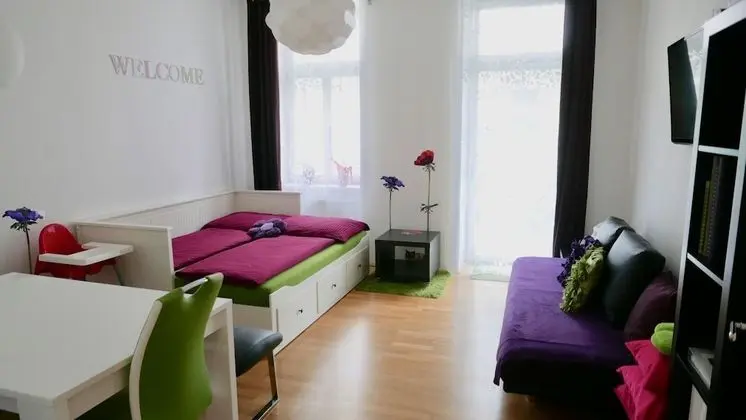 Comfort Apart Daire, 1 Yatak Odası, Balkon, Avlu