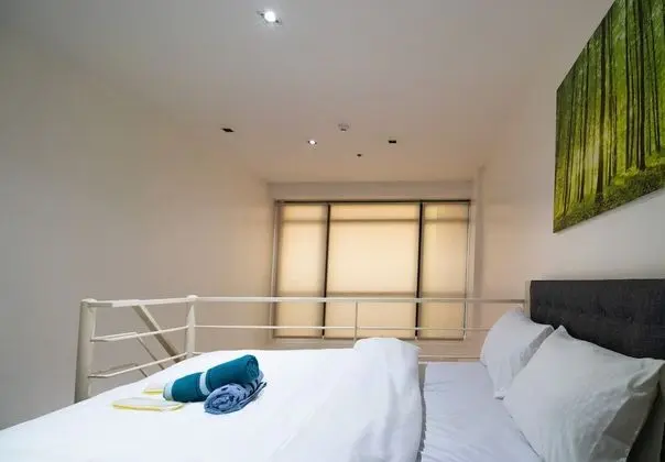 Luxury Çatı Katı (Loft), 1 Yatak Odası, Balkon, Şehir Manzaralı