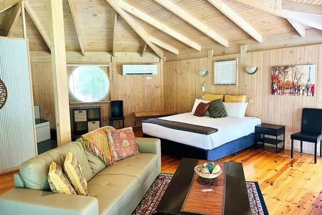 Deluxe Apart Daire, 1 Yatak Odası, Sigara İçilmez, Mutfak (Deluxe Chalet)