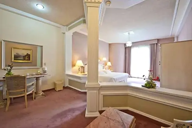 Deluxe Tek Büyük Yataklı Oda, 1 Yatak Odası, Bahçe Manzaralı
