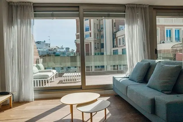 City Apart Daire, 1 Yatak Odası, Teras, Şehir Manzaralı