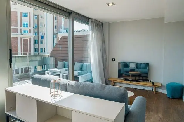 City Apart Daire, 1 Yatak Odası, Teras, Şehir Manzaralı