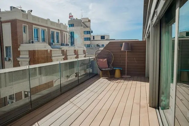 City Apart Daire, 1 Yatak Odası, Teras, Şehir Manzaralı