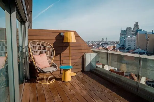 City Apart Daire, 1 Yatak Odası, Teras, Şehir Manzaralı