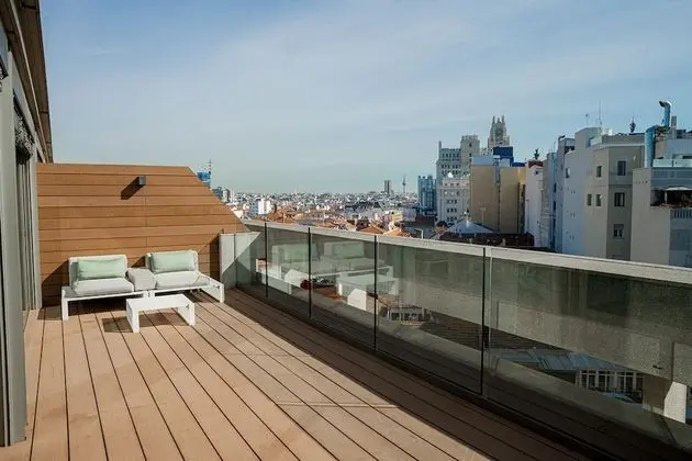 City Apart Daire, 1 Yatak Odası, Teras, Şehir Manzaralı