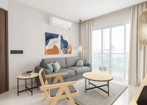 Superior Apart Daire, 1 Yatak Odası, Küçük Mutfak, Ek Bina