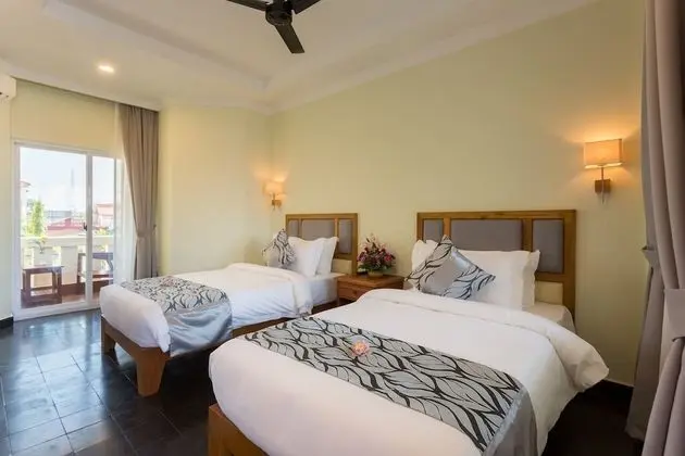 Deluxe İki Ayrı Yataklı Oda, Balkon, Havuz Manzaralı