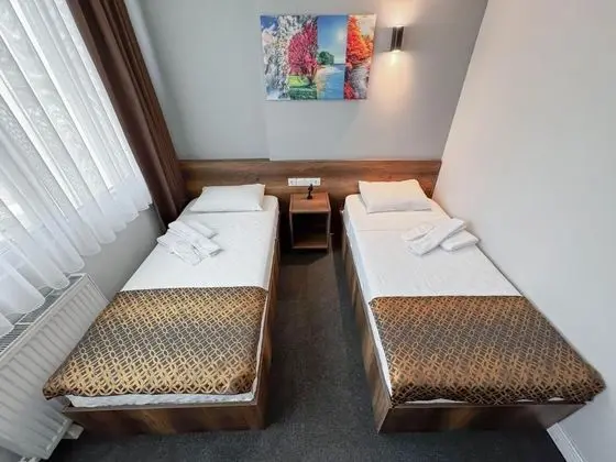 Standart Çift Kişilik İki Ayrı Yataklı Oda, Şehir Manzaralı, İki Tek Kişilik Yataklı