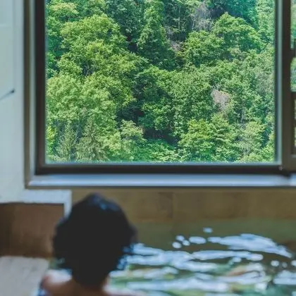İki Ayrı Yataklı Oda, Sigara İçilmez (Private Hot Spring with a view)