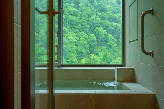 İki Ayrı Yataklı Oda, Sigara İçilmez (Private Hot Spring with a view)