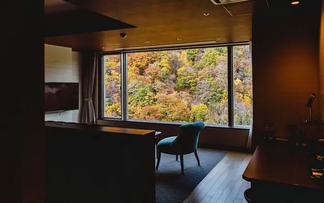 Luxury Oda, Sigara İçilmez (Private Hot Spring with a view)