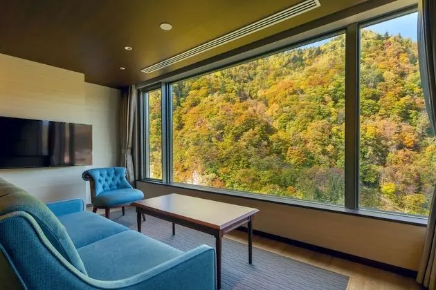 Luxury Oda, Sigara İçilmez (Private Hot Spring with a view)