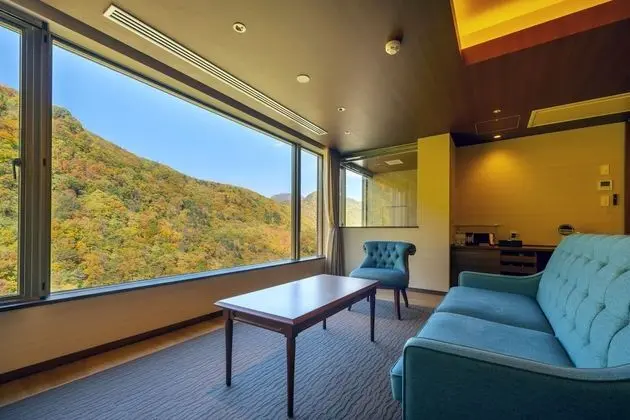 Luxury Oda, Sigara İçilmez (Private Hot Spring with a view)