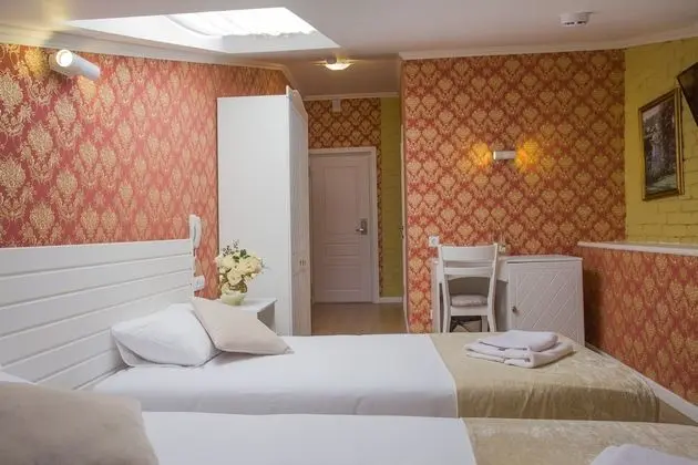 Tek Büyük veya İki Ayrı Yataklı Oda, 1 Çift Kişilik veya 2 Tek Kişilik Yatak (Attic)