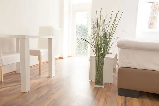 Business Apart Daire, 1 Yatak Odası, Avlu (incl. end cleaning fee)
