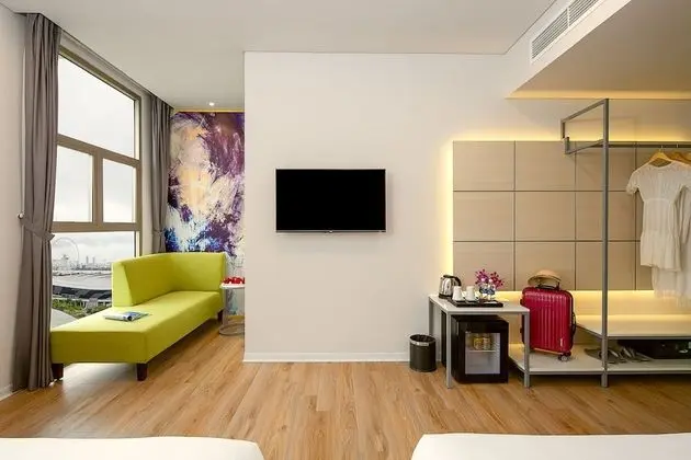 Junior Süit, 2 Tek Kişilik Yatak, Şehir Manzaralı