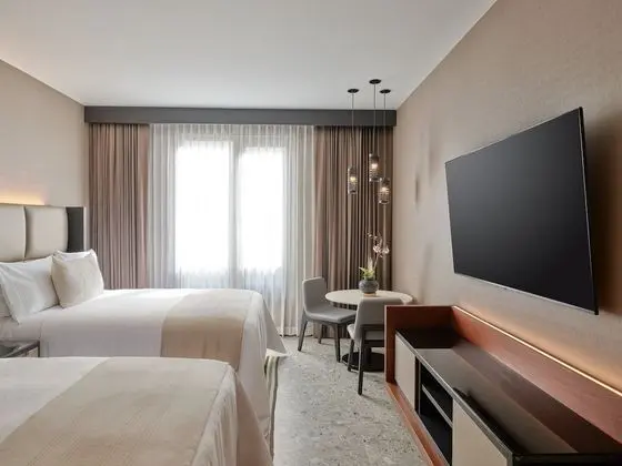 Deluxe Oda, 2 Çift Kişilik Yatak