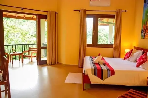 Deluxe Üç Kişilik Oda, 1 Yatak Odası, Balkon, Dağ Manzaralı