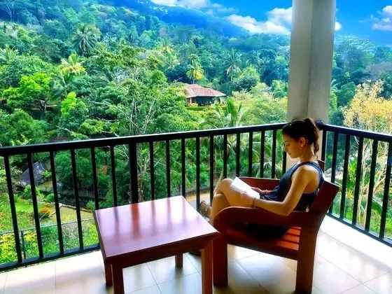 Deluxe Üç Kişilik Oda, 1 Yatak Odası, Balkon, Dağ Manzaralı