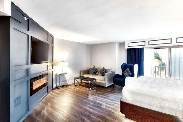 Oda, 1 En Büyük (King) Boy Yatak ve Çekyat, Sigara İçilmez (Efficiency Suite, 2 Person Sofabed)
