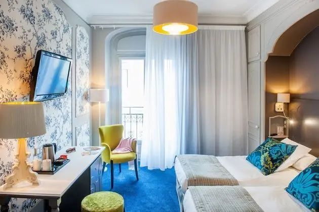 Deluxe İki Ayrı Yataklı Oda, Park Manzaralı (Gallia)