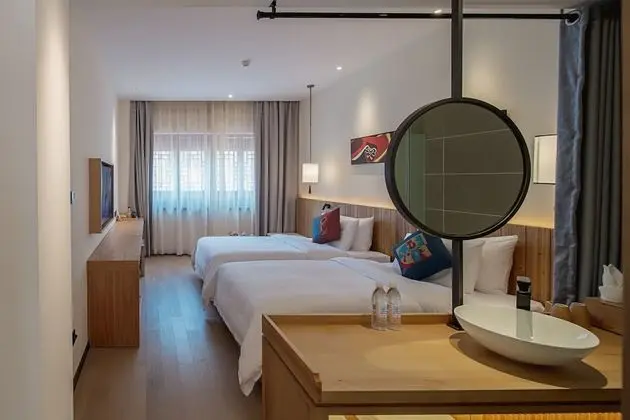 İki Ayrı Yataklı Oda, Bahçe Manzaralı