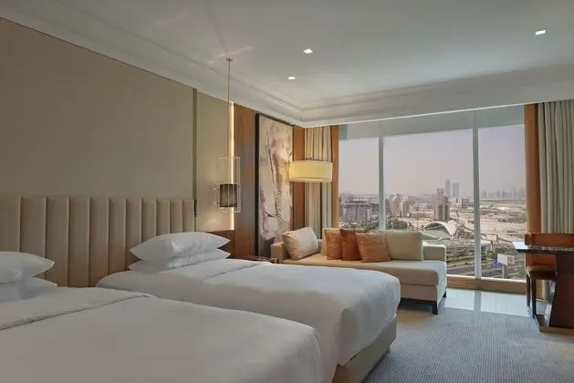 Club Oda, 2 Tek Kişilik Yatak (Skyline View)