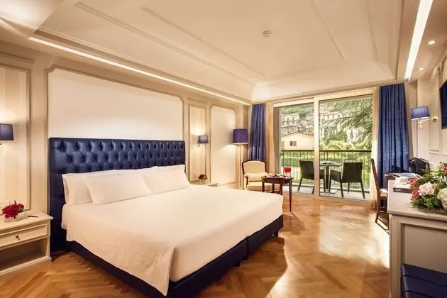 Deluxe Tek Büyük veya İki Ayrı Yataklı Oda, Bahçe Manzaralı (with Spa Access)