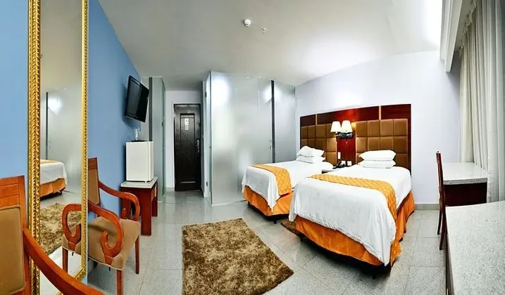 1 Çift ​​kişilik Yatak Deluxe Two Double Beds