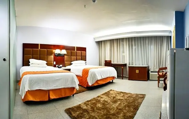 1 Çift ​​kişilik Yatak Deluxe Two Double Beds