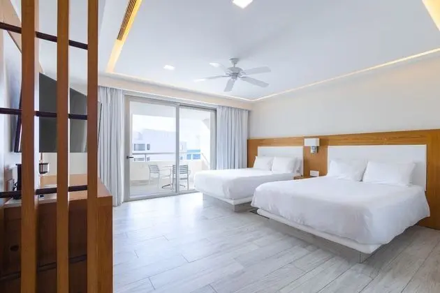 Deluxe Oda, 2 Çift Kişilik Yatak, Okyanus Manzaralı