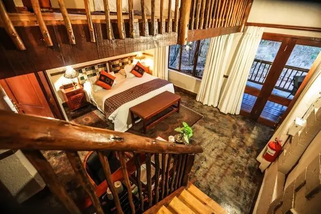 Deluxe Dağ Evi, 2 Yatak Odası, Bahçe Manzaralı