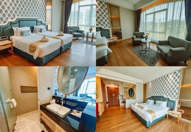 Deluxe Tek Büyük veya İki Ayrı Yataklı Oda