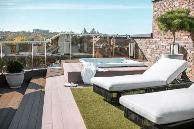 Executive Apart Daire, 1 Yatak Odası, Balkon/Veranda, Köşe