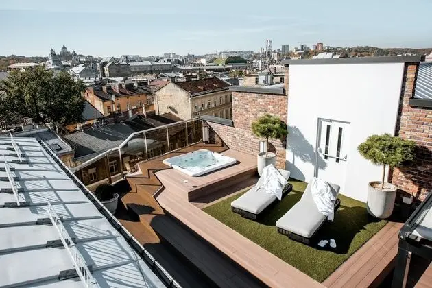 Executive Apart Daire, 1 Yatak Odası, Balkon/Veranda, Köşe