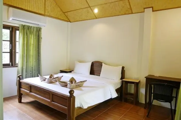 Deluxe Bungalov, 1 Yatak Odası, Bahçe Manzaralı, Avlu