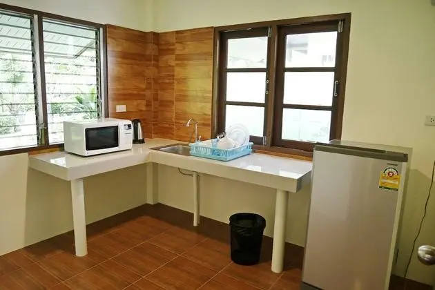 Deluxe Bungalov, 1 Yatak Odası, Bahçe Manzaralı, Avlu