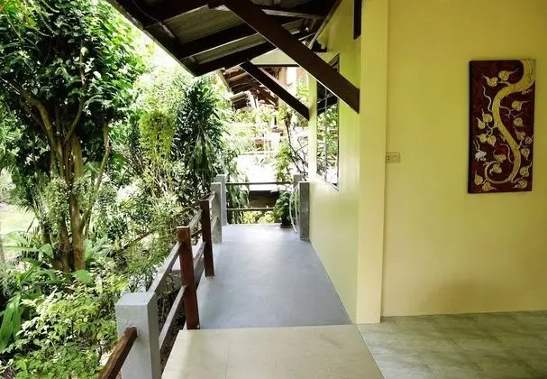Deluxe Bungalov, 1 Yatak Odası, Bahçe Manzaralı, Avlu