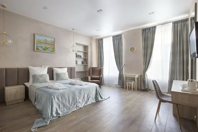 Luxury Tek Büyük veya İki Ayrı Yataklı Oda, Küvet