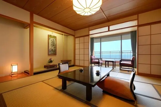 Traditional Oda, Sigara İçilmez, Deniz Manzaralı (Japanese-style)