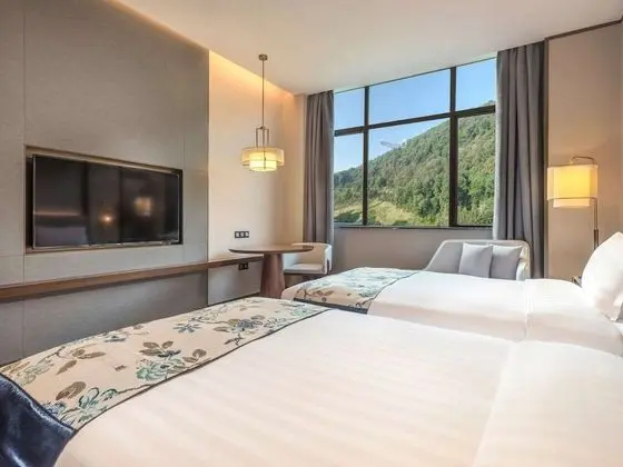 Deluxe Oda, 2 Tek Kişilik Yatak, Dağ Manzaralı
