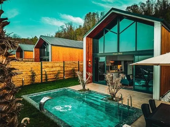 Superior Deluxe Villa, Dağ veya Havuz Manzaralı, Isıtmalı Özel Havuzlu