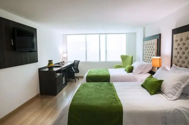 1 Çift ​​kişilik Yatak Deluxe Two Double Beds